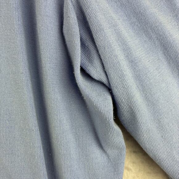 Talbots 2Pc Button Up Sweater Tank Set Women’s 3XP Periwinkle Blue 3/4 Slv READ - Picture 9 of 16